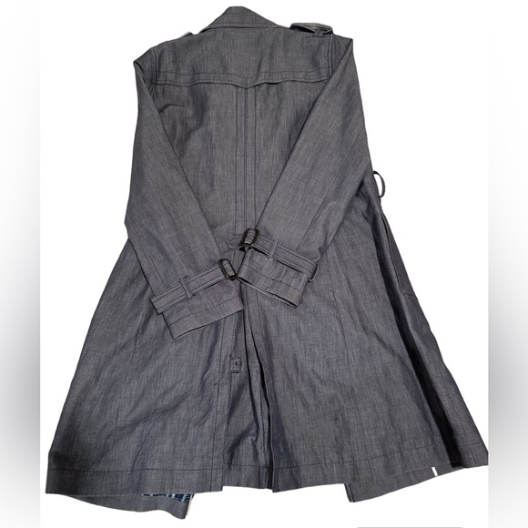 Banana Republic made of Italian Fabric Trench size Medium *Pre-owned* - Picture 5 of 6